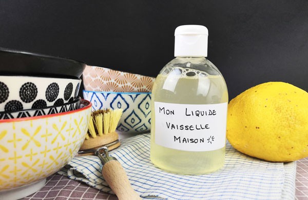 Liquide vaisselle citronné