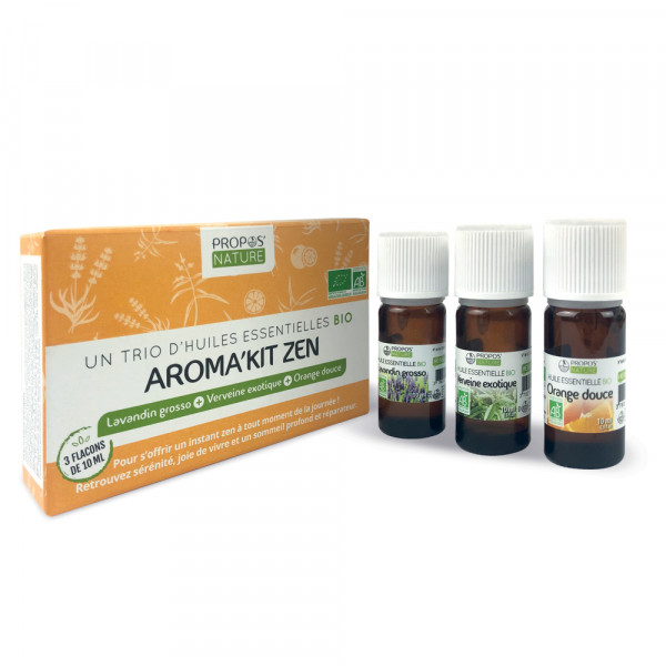 Aroma'kit Zen - 3 huiles essentielles bio