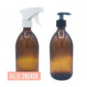 Flacon verre pompe savon / spray - 500ml